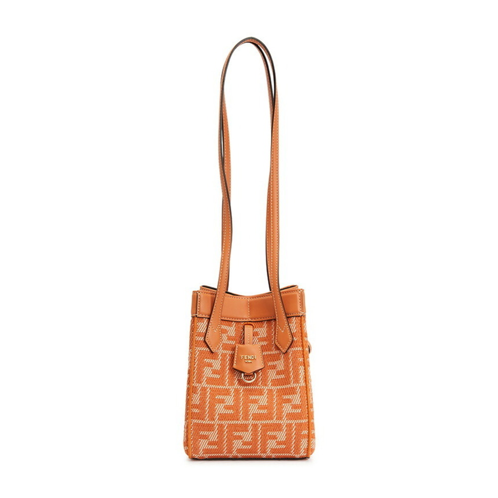 FENDI Shoulder Bag Origami Bag Orange
